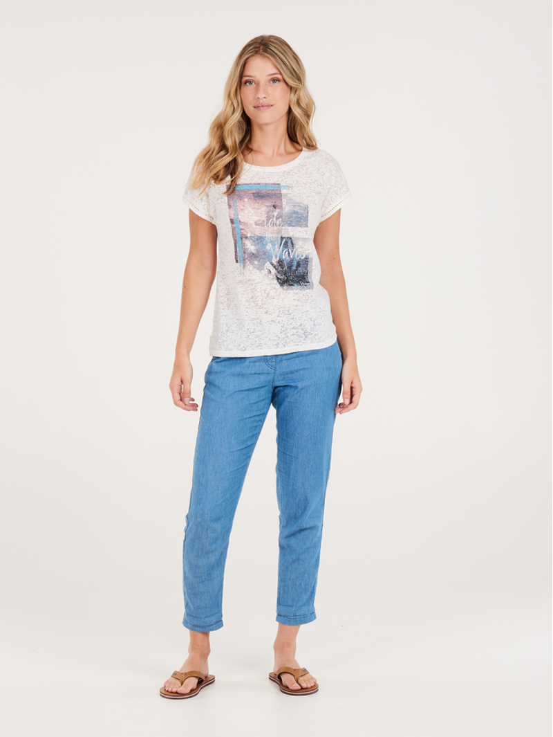 Protest Prtelles 24 T-Shirt Raku Blue-2