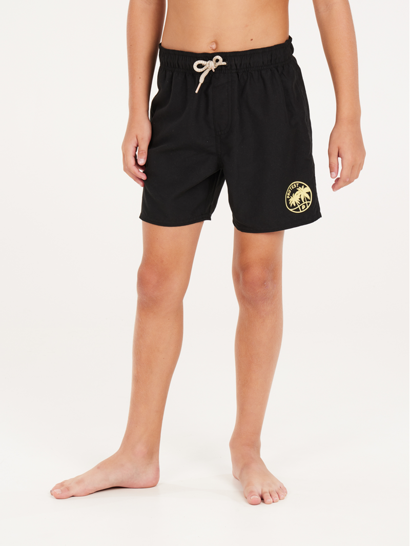 Protest PrtYork Jr Beachshort Black-4