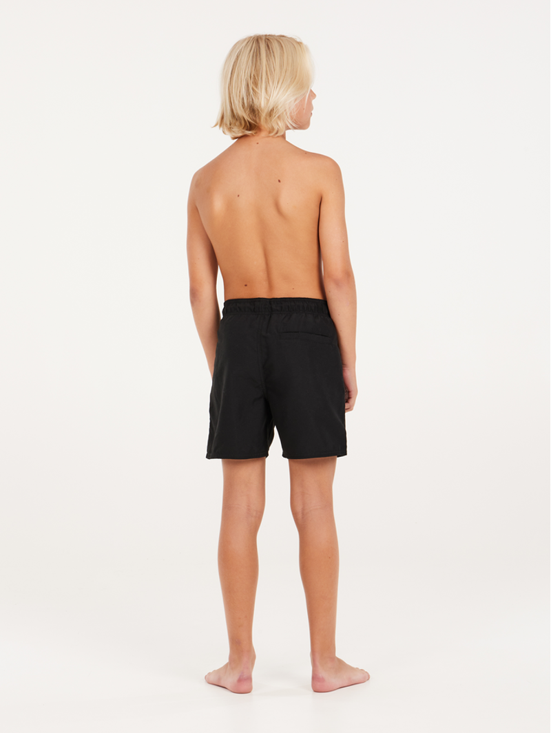Protest PrtYork Jr Beachshort Black-1