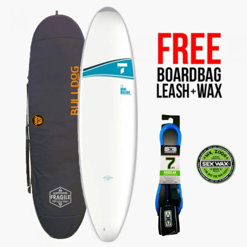 Tahe X Bic 7ft3 Mini Malibu Package Deal