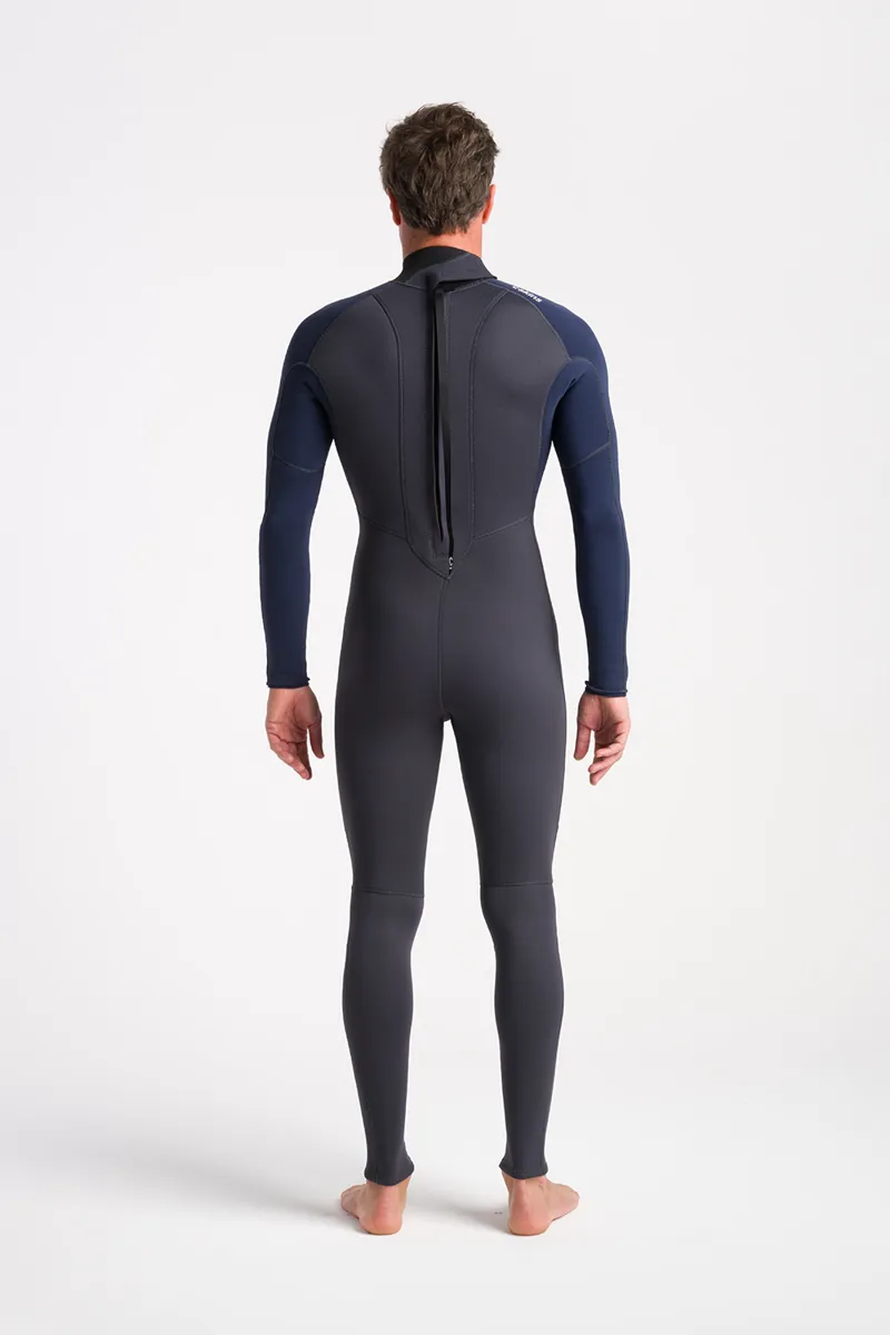 C-Skins NuWave Element 3/2 Back Zip Wetsuit Anthracite-3