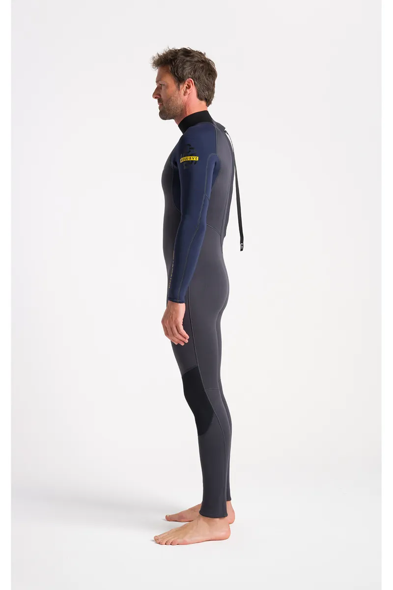 C-Skins NuWave Element 3/2 Back Zip Wetsuit Anthracite-4