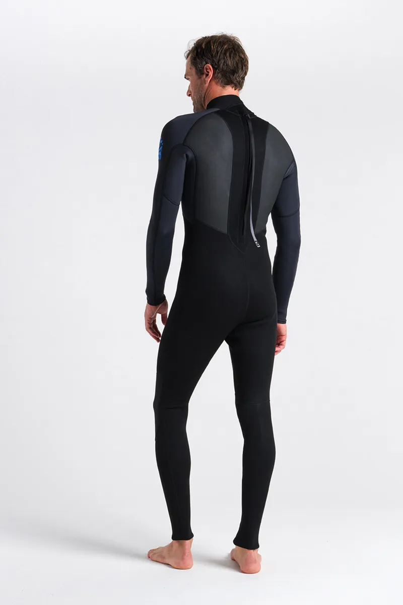 C-Skins Mens Element 3/2 Back Zip Wetsuit Black-3