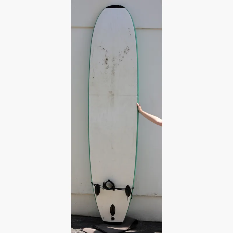 Ex-Hire Ocean and Earth 9'0 Surf School Foamboard Green 004-1