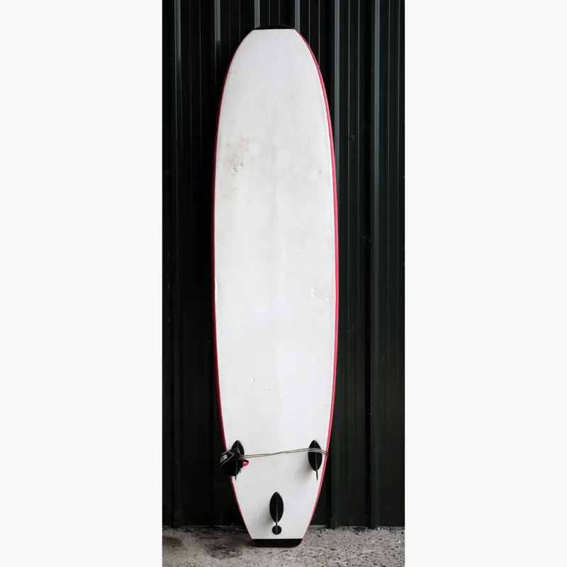 Ex-Hire Ocean and Earth 8'6 Surf School Foamboard Red 019-1