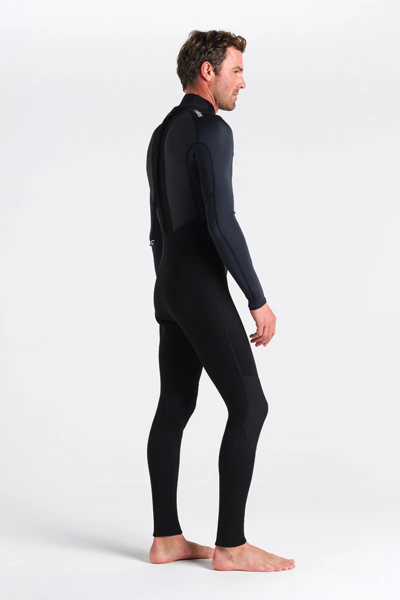 C-Skins Mens Element 3/2 Back Zip Wetsuit Black-5