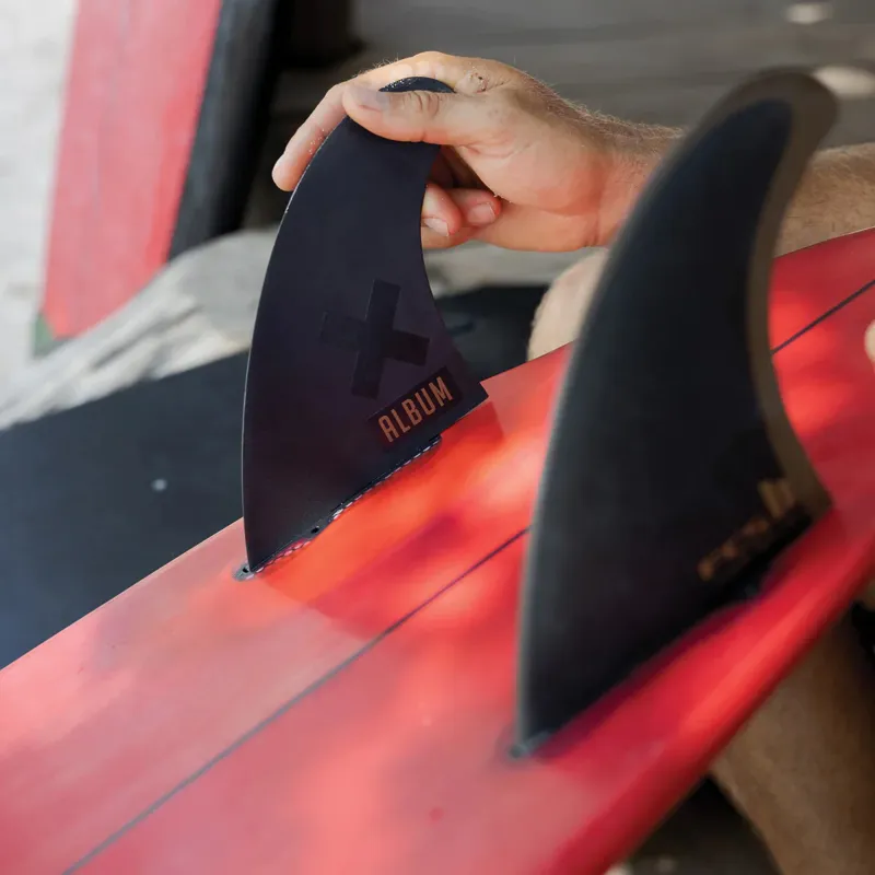 FCS II Album Twim +1 PG Fin Set Black/Gold-5