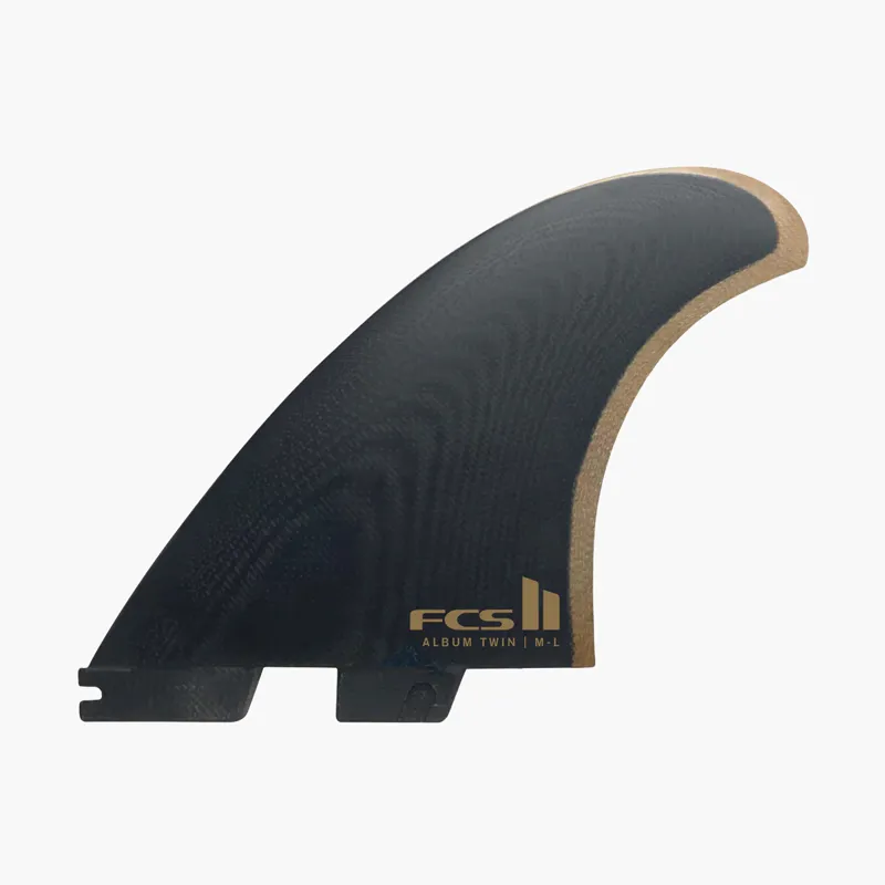 FCS II Album Twim +1 PG Fin Set Black/Gold