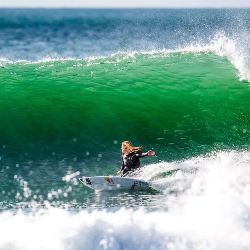 FCS Eco Caroline Marks Traction Lavender Tail Pad-1