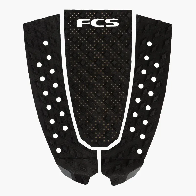 FCS T-3 Eco Pintail Tail Pad Black