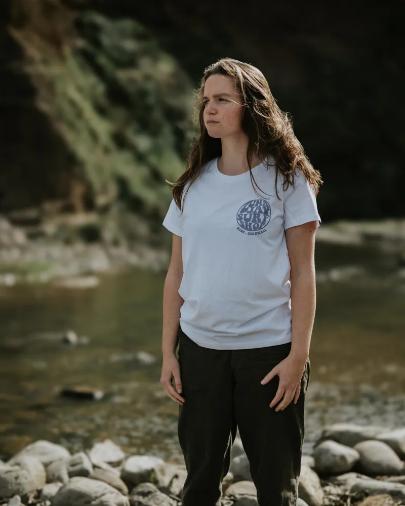 Zuma Jay Womens Lotus Tee White