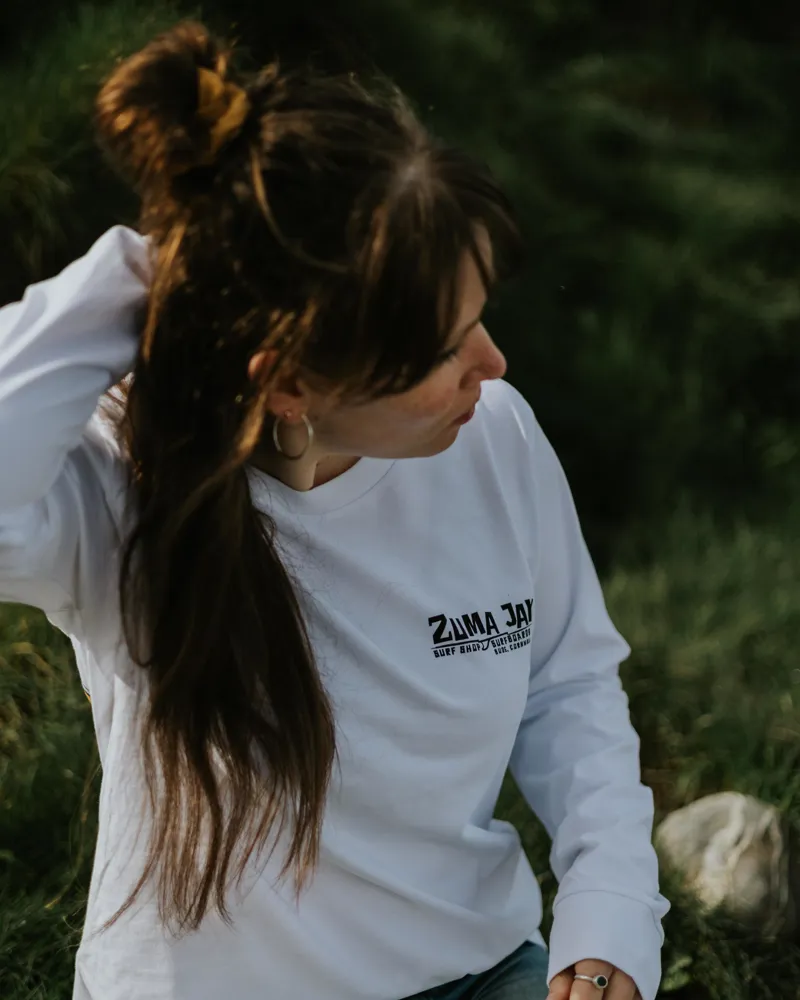 Zuma Jay Womens Sunset Longsleeve White-3