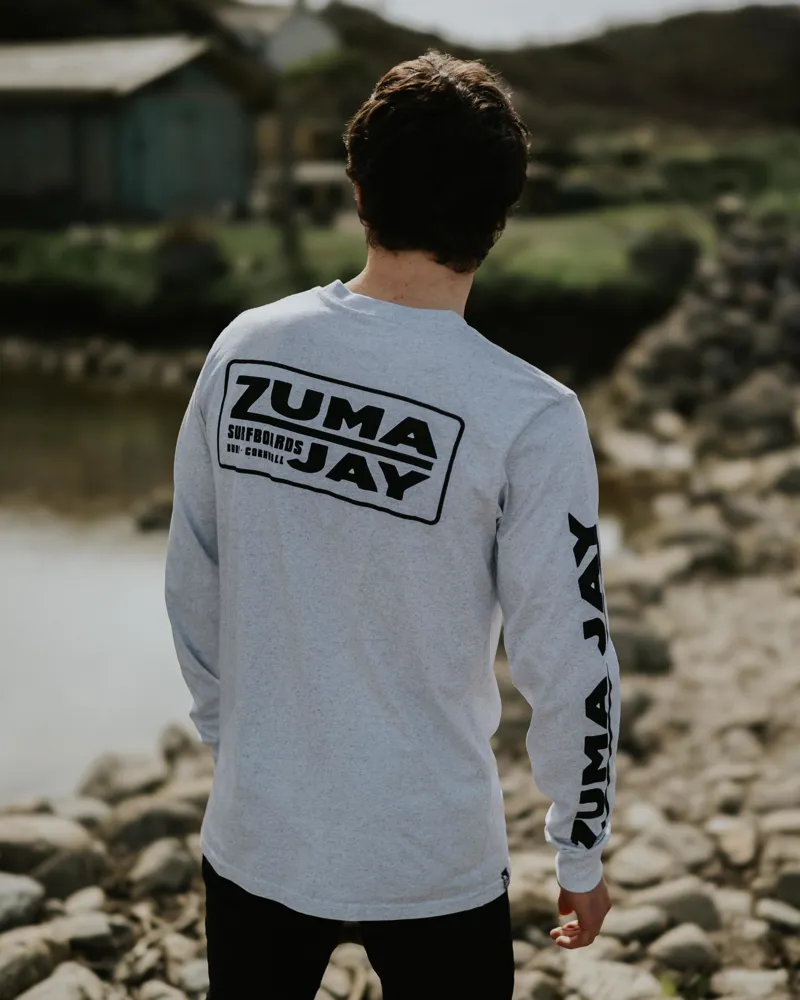 Zuma Jay House Longsleeve Tee White Heather