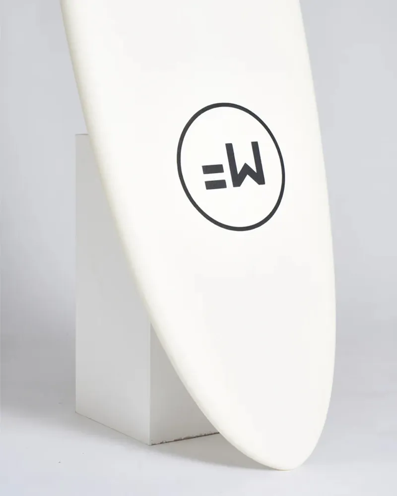 Mick Fanning Alley Cat Epoxy Softboard White-4