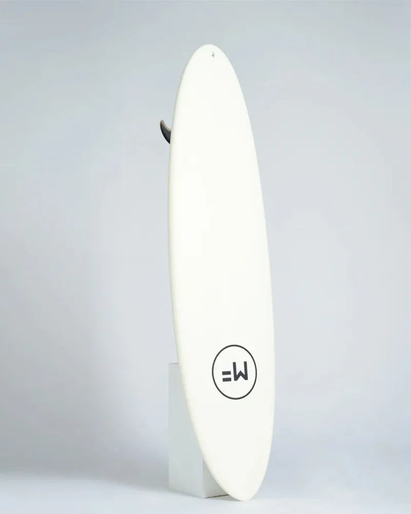 Mick Fanning Alley Cat Epoxy Softboard White