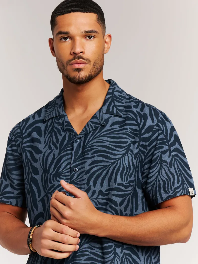 Protest PRTLemming Short Sleeve Shirt Empire Blue-4