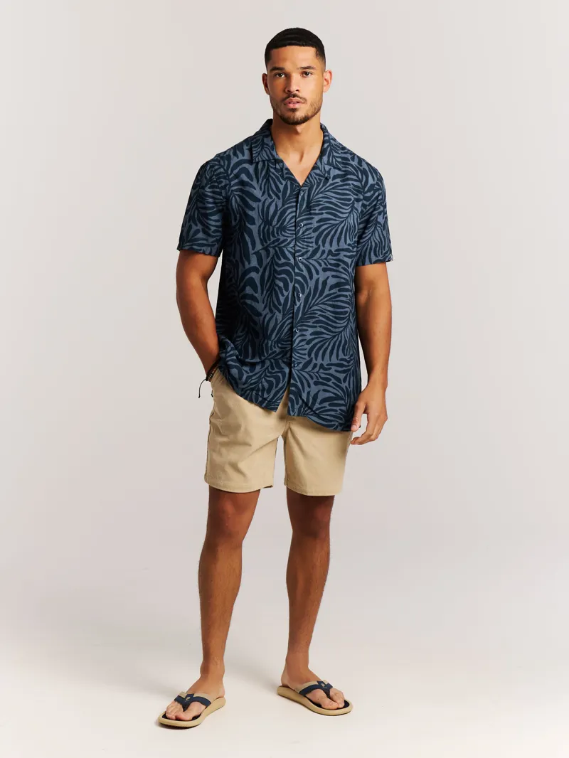 Protest PRTLemming Short Sleeve Shirt Empire Blue