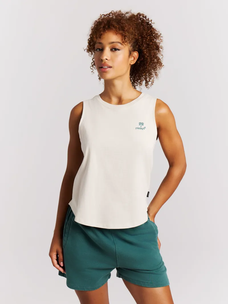 Protest PRTReturn Singlet Kitoffwhite