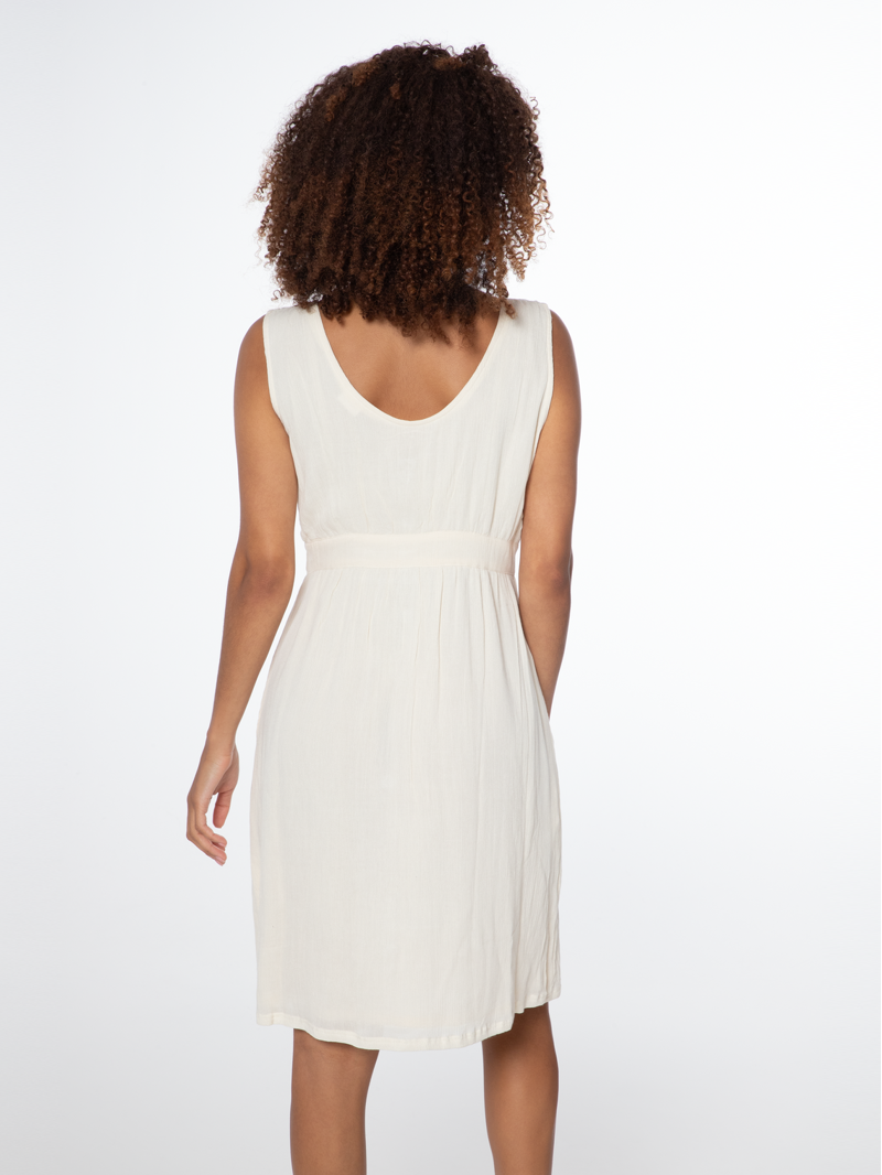 Protest Prtmiramar Dress Canvas Offwhite-1