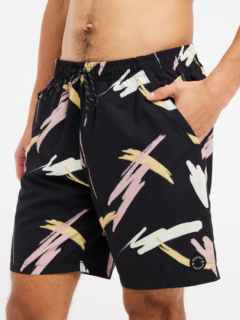 Protest PrtLeuca Beach Swim Shorts Black-4