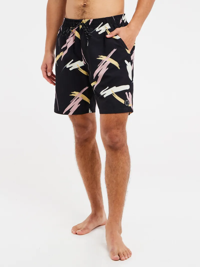 Protest PrtLeuca Beach Swim Shorts Black-2