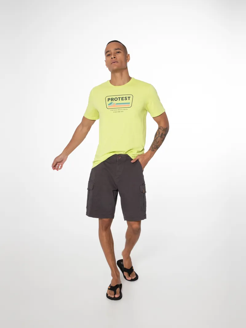 Protest Prtnytro Cargo Shorts Deep Grey-5