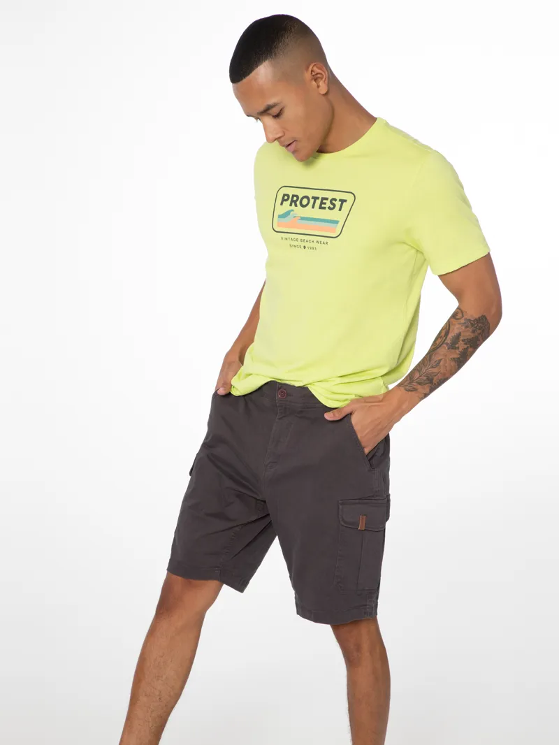 Protest Prtnytro Cargo Shorts Deep Grey-1
