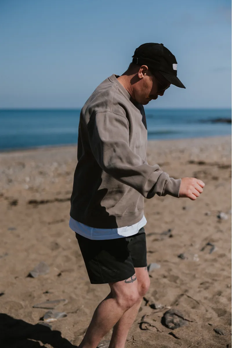 Zuma Jay 2Palms Relaxed Crew Faded Grey-3