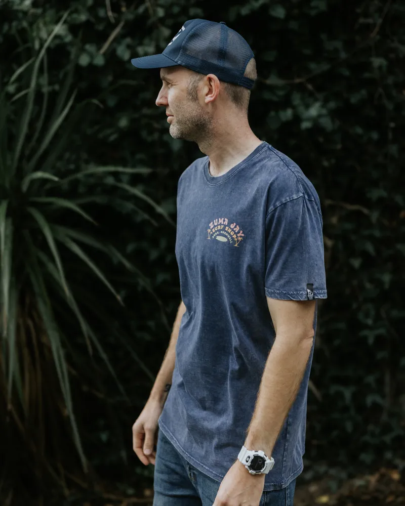 Zuma Jay 2Palms Tee Blue Stone-2