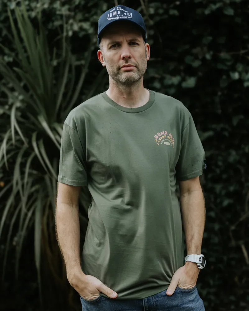 Zuma Jay 2Palms Tee Green