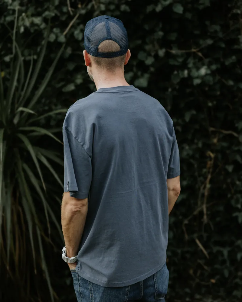 Zuma Jay 2Surfers Heavyweight Boxy Tee Indigo-2