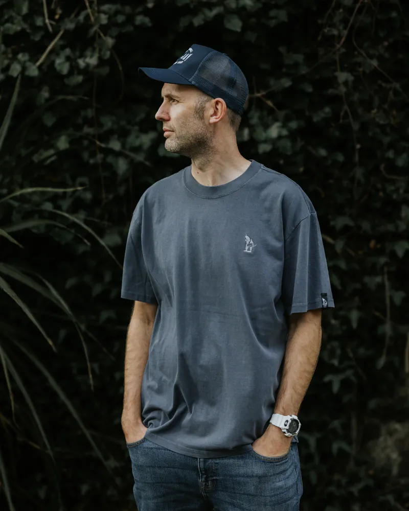 Zuma Jay 2Surfers Heavyweight Boxy Tee Indigo