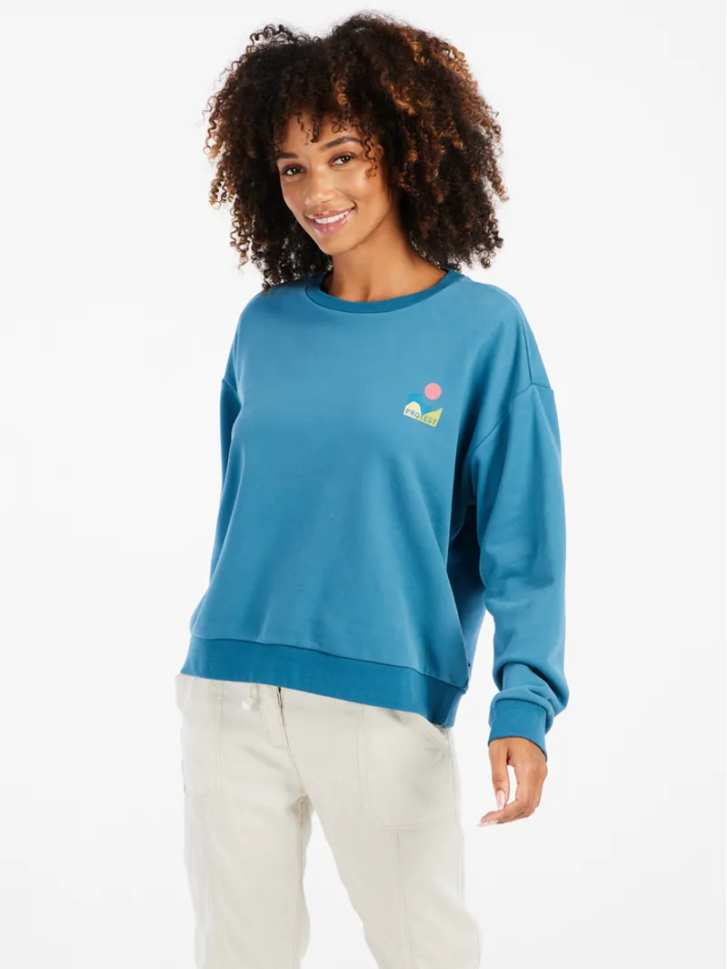 Protest PRTNyle Sweatshirt Surfing Blue