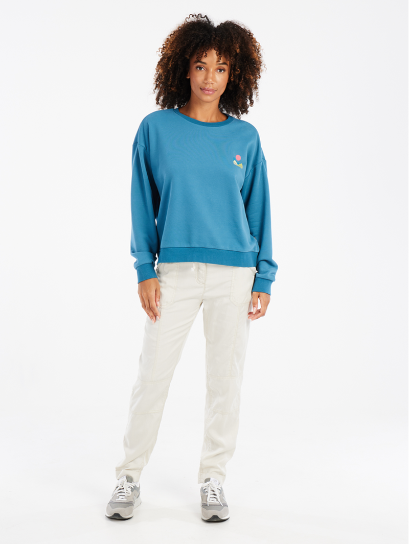 Protest PRTNyle Sweatshirt Surfing Blue-2