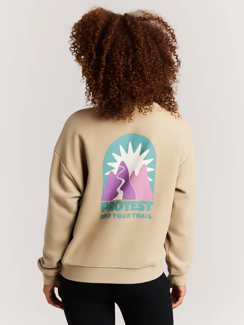 Protest PRTCover Sweatshirt Bamboo-1
