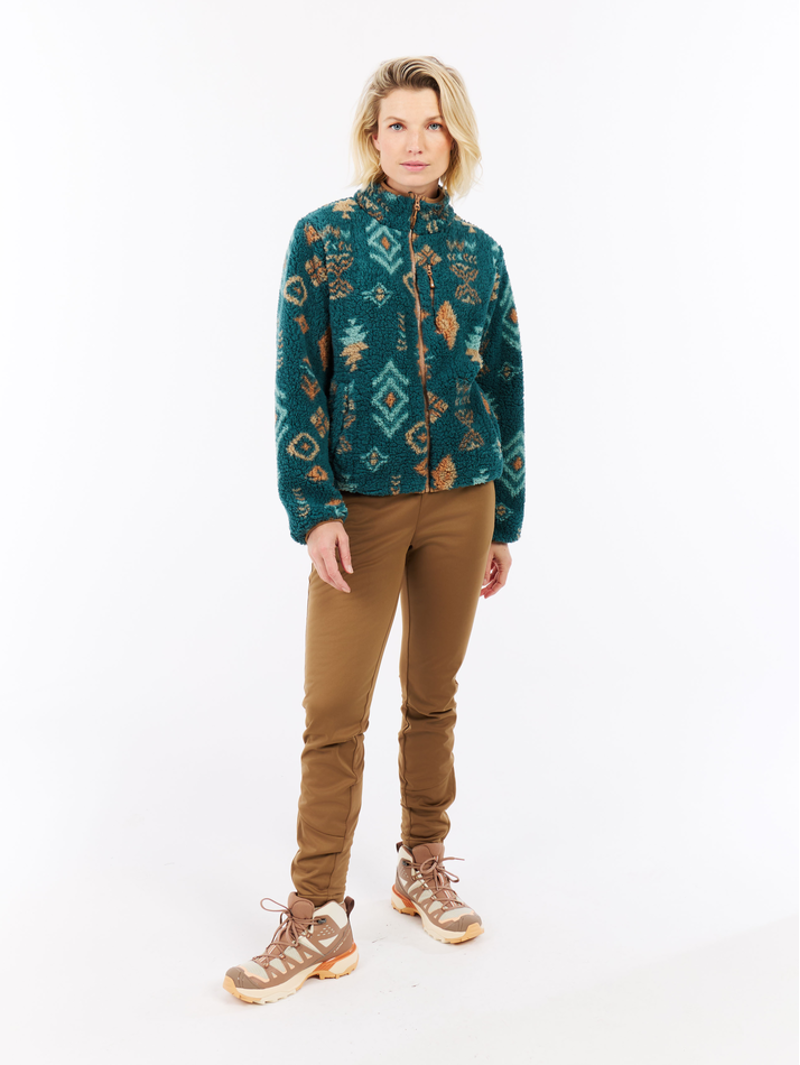 Protest PRTAdele Outdoor Full Zip Top Rainstorm Blue-1