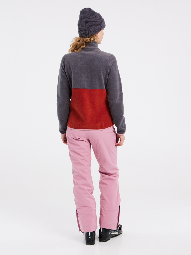 Protest Prtsesto 1/4 Zip Top Uluru Rust-3