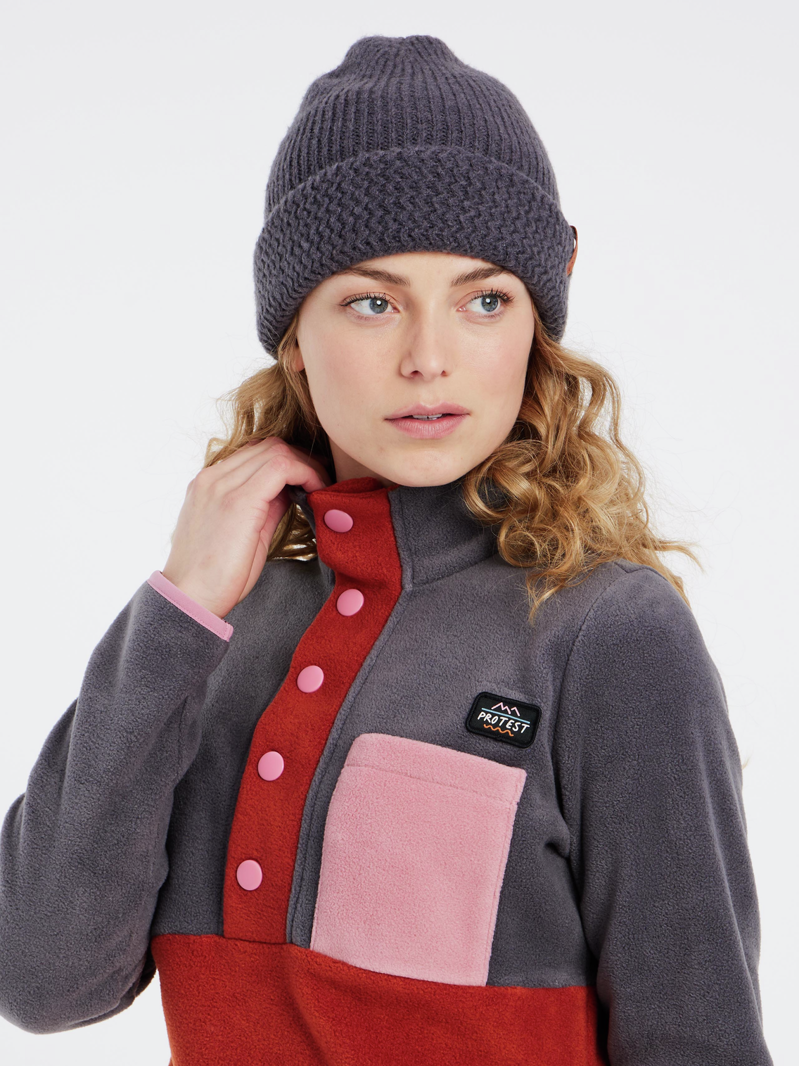 Protest Prtsesto 1/4 Zip Top Uluru Rust-1