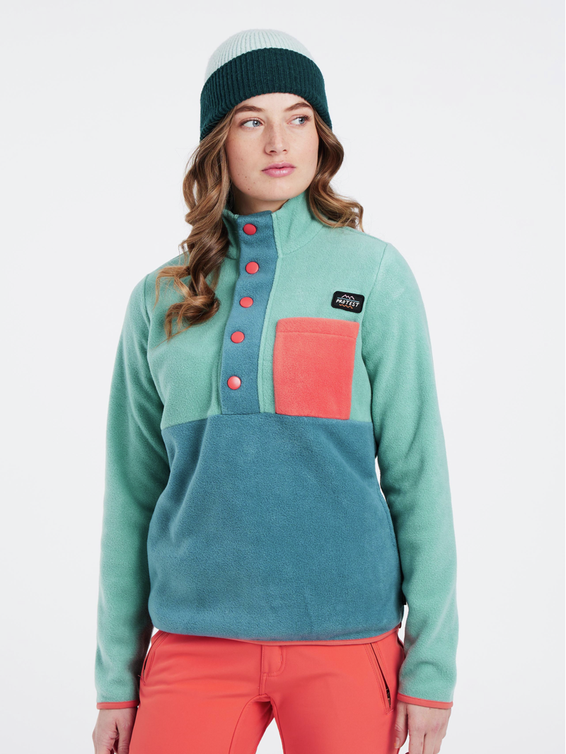 Protest Prtsesto 1/4 Zip Top Jewel Blue