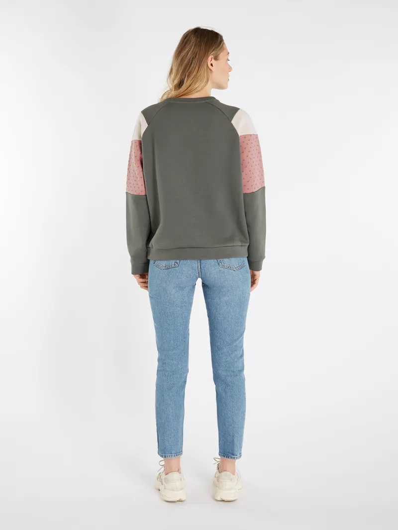 Protest NXG Vesta Sweatshirt Mistygreen-2