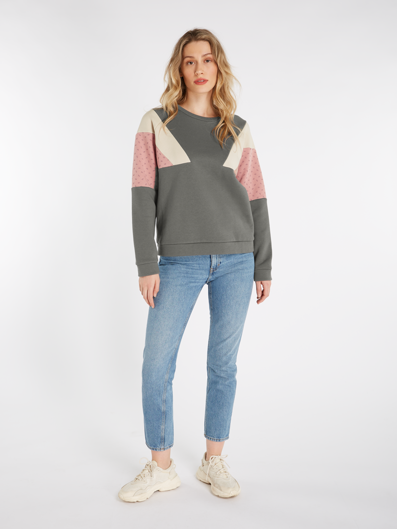 Protest NXG Vesta Sweatshirt Mistygreen-1