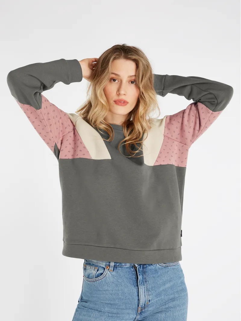 Protest NXG Vesta Sweatshirt Mistygreen