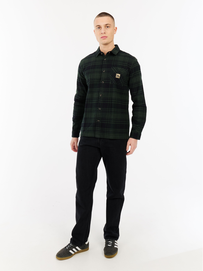 Protest PRTLunder Outdoor Overshirt Kale Green-3