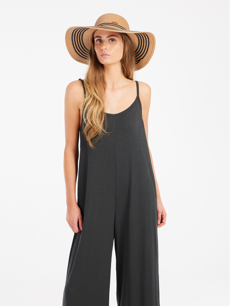 Protest PRTHarpa Jumpsuit Anthra Grey-2