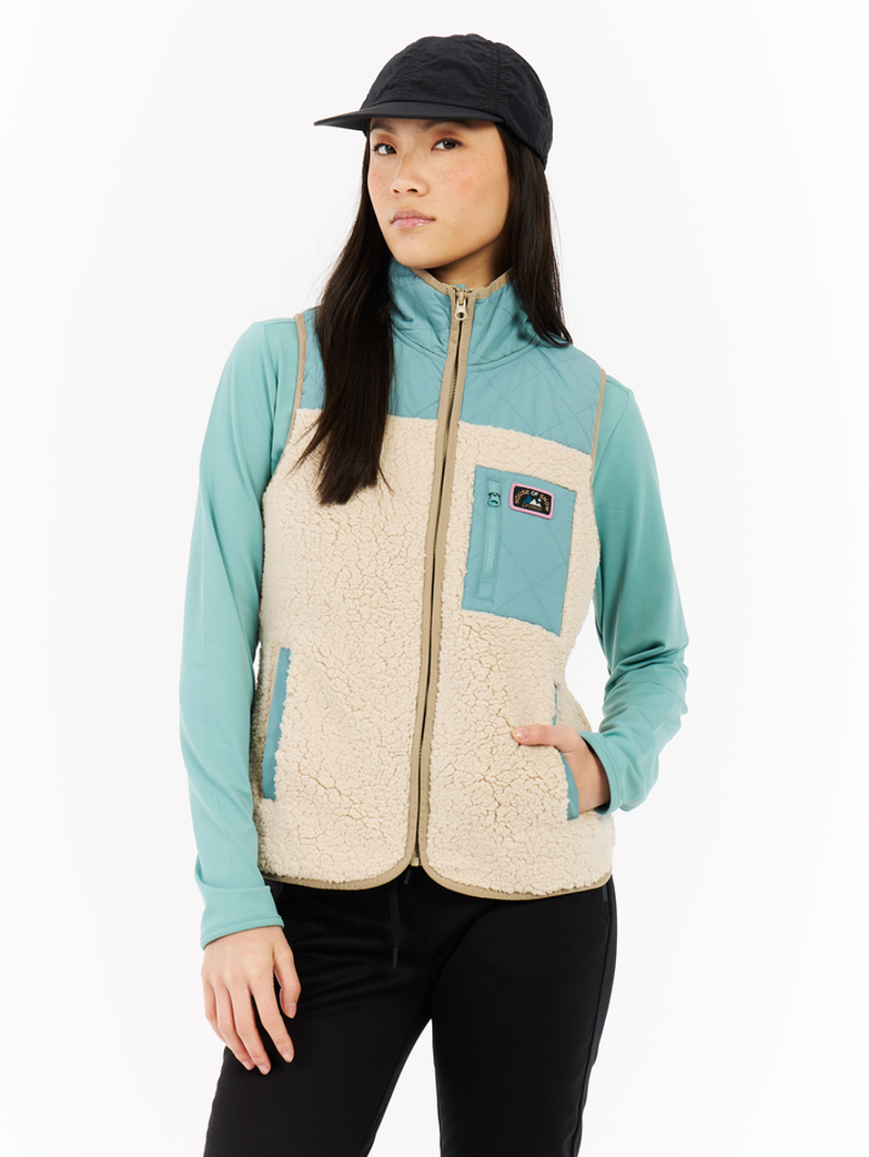 Protest PRTTry Bodywarmer Kitoffwhite