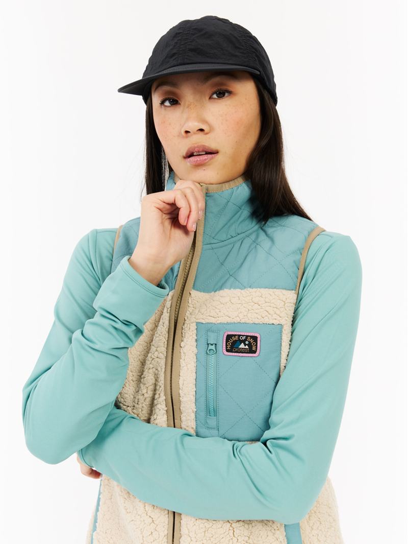 Protest PRTTry Bodywarmer Kitoffwhite-1