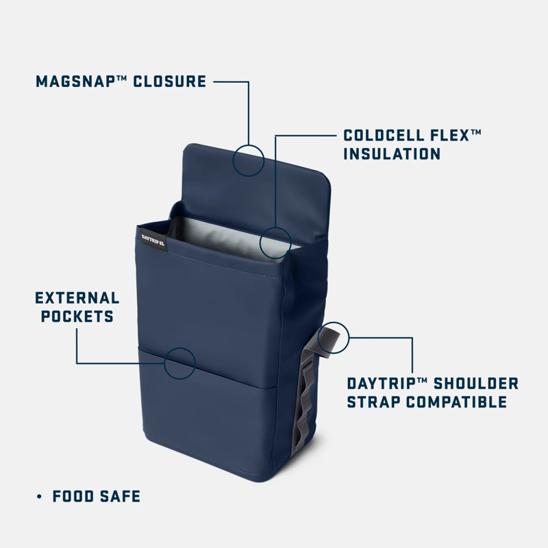 YETI Daytrip 6L Lunch Bag - Classic Navy-6