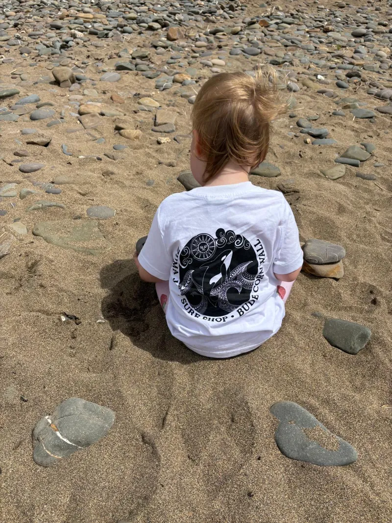 Zuma Jay Junior Orca Tee White-3
