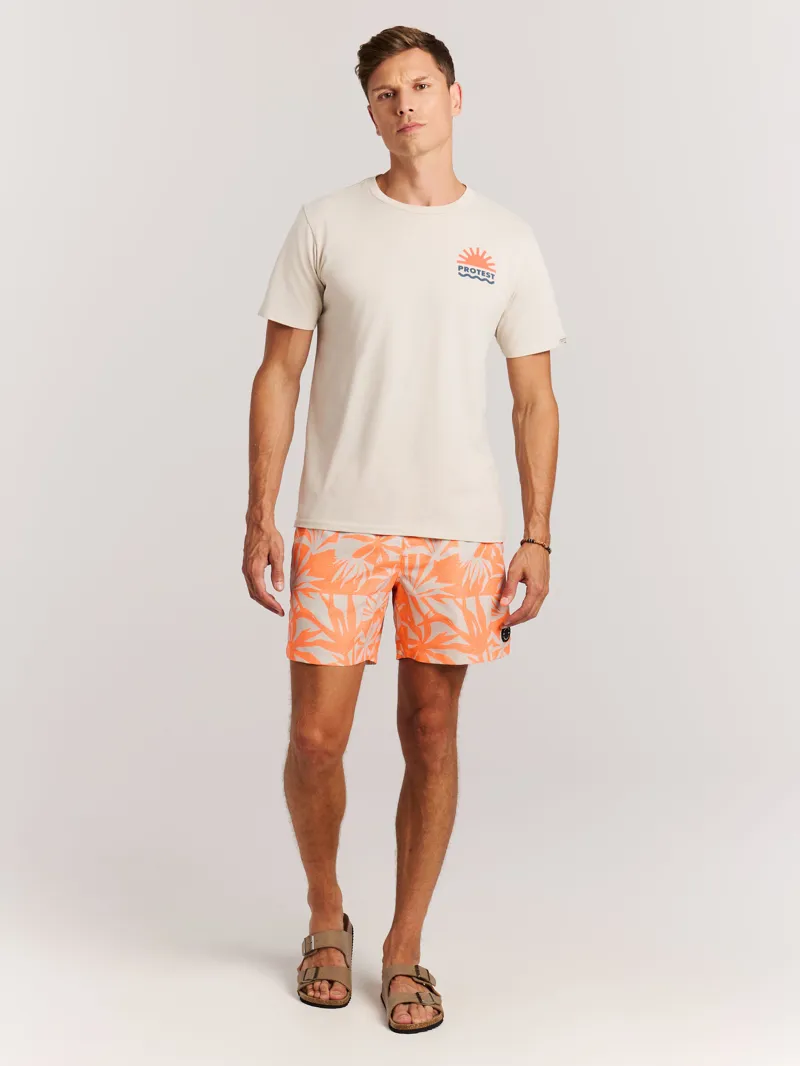 Protest PRTPanther Beachshorts Burnt Peach-4