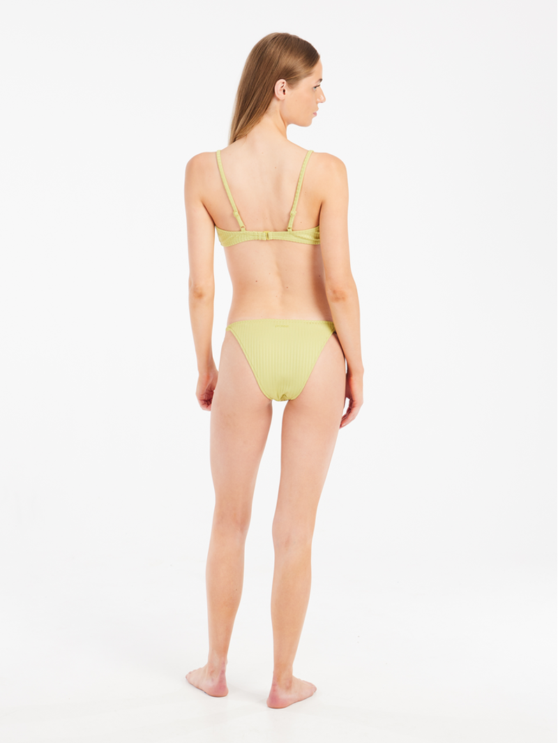 Protest MIXElif Bandeau Bikini Sour Green-3